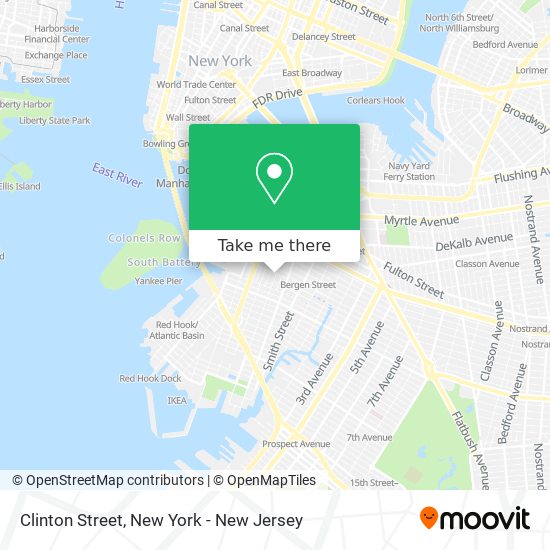Mapa de Clinton Street