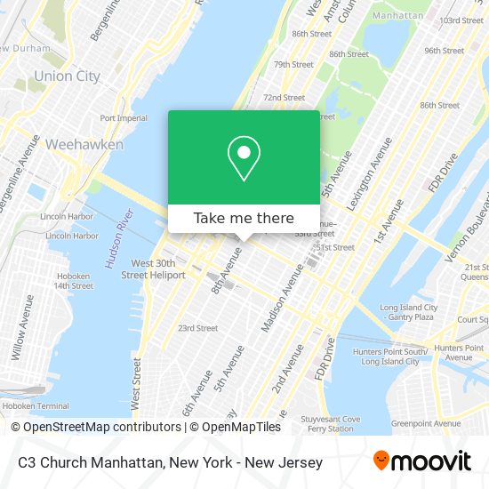 C3 Church Manhattan map