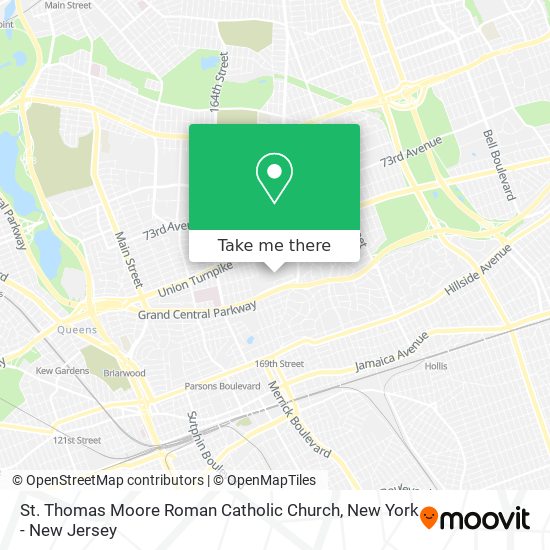 St. Thomas Moore Roman Catholic Church map