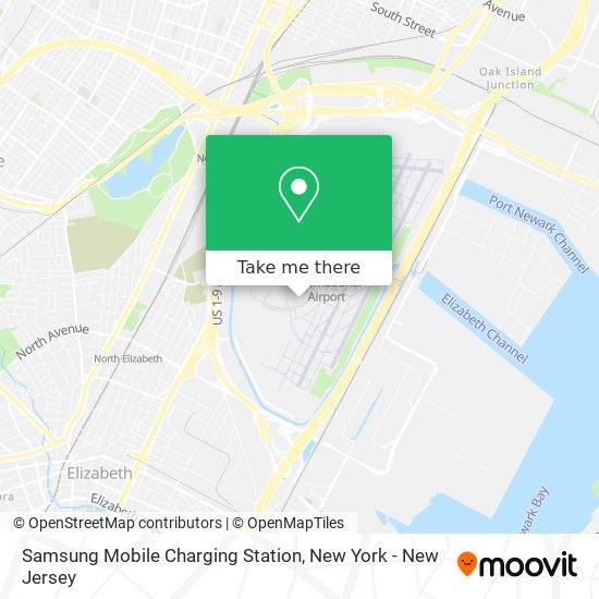 Mapa de Samsung Mobile Charging Station