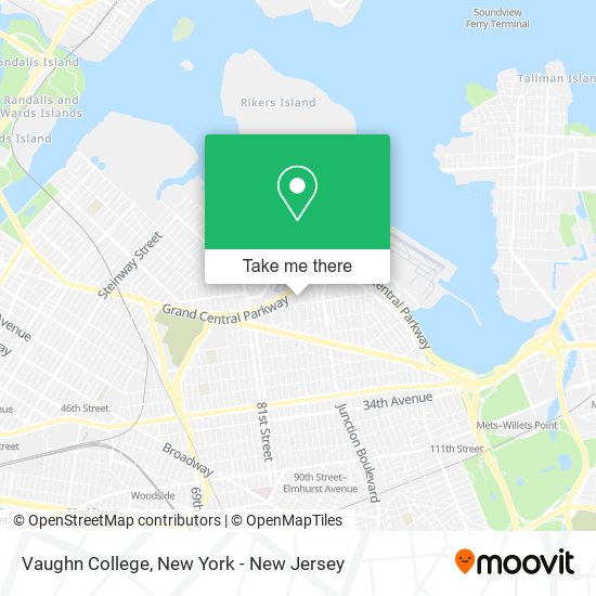 Vaughn College map