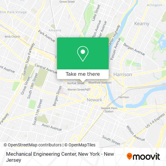Mapa de Mechanical Engineering Center