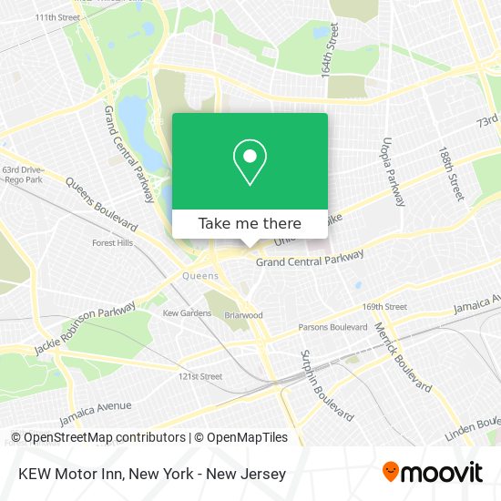 Mapa de KEW Motor Inn