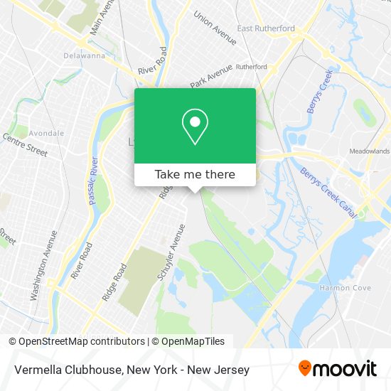 Vermella Clubhouse map