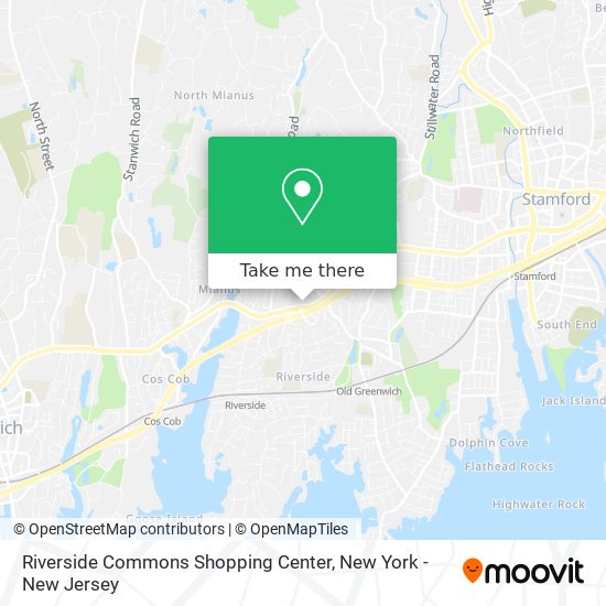 Riverside Commons Shopping Center map