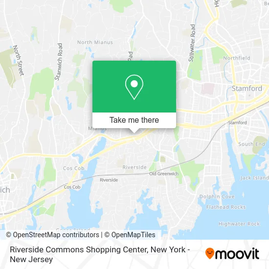 Riverside Commons Shopping Center map
