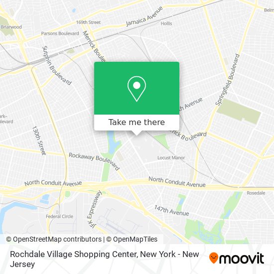 Rochdale Village Shopping Center map