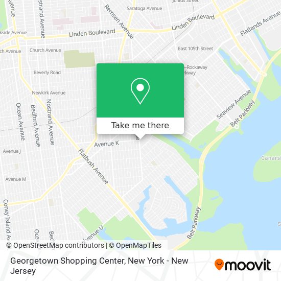 Georgetown Shopping Center map