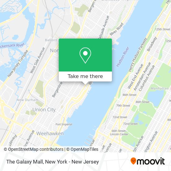 The Galaxy Mall map