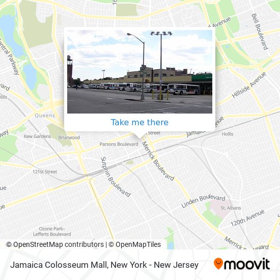 Mapa de Jamaica Colosseum Mall