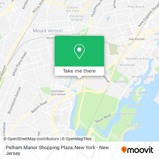Pelham Manor Shopping Plaza map