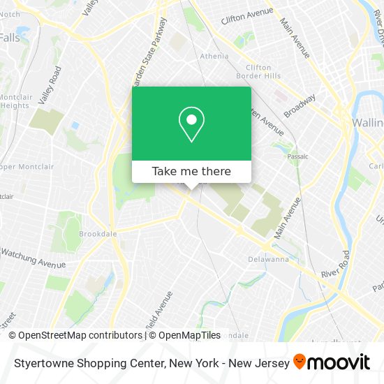 Styertowne Shopping Center map