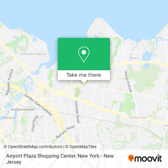 Airport Plaza Shopping Center map