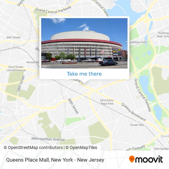 Queens Place Mall map