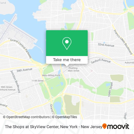 Mapa de The Shops at SkyView Center