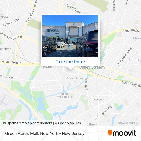 Green Acres Mall map