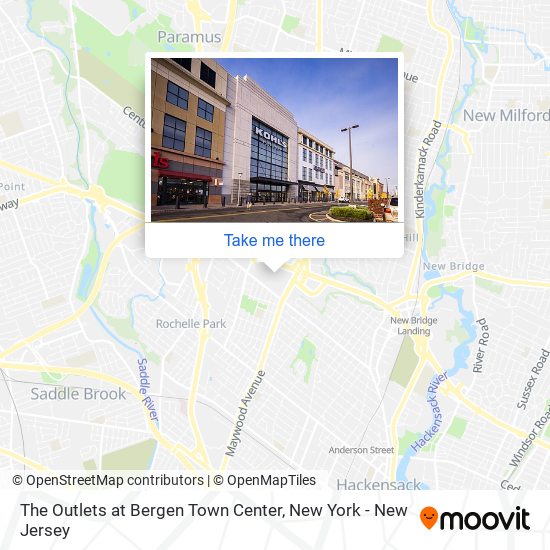 How to get to UNIQLO NJ Garden State Plaza in Paramus, Nj by Bus or Subway?