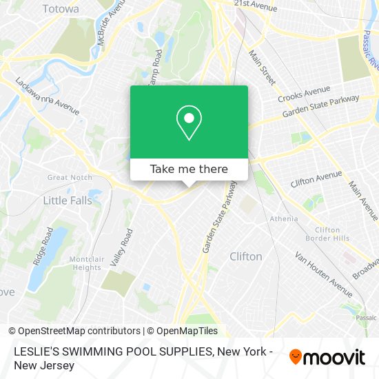 LESLIE'S SWIMMING POOL SUPPLIES map