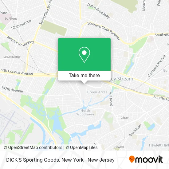 DICK'S Sporting Goods map