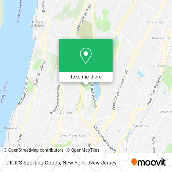 DICK'S Sporting Goods map