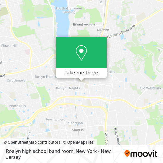 Roslyn high school band room map