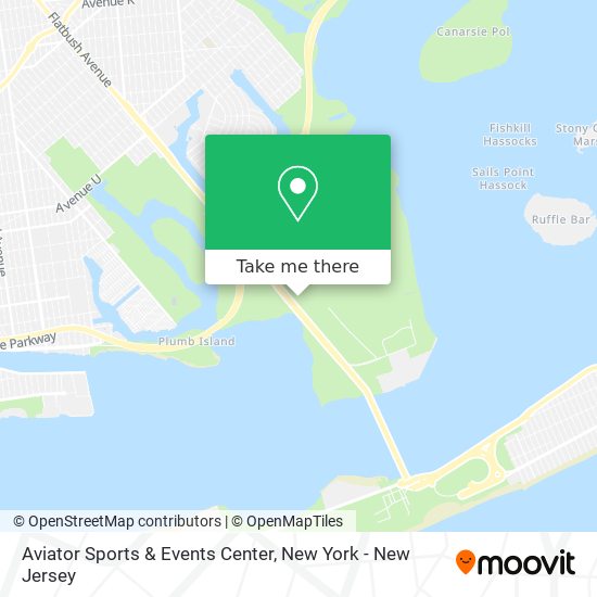 Mapa de Aviator Sports & Events Center