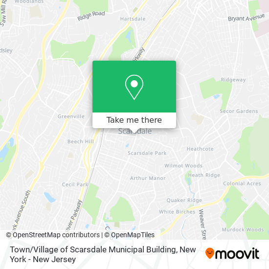 Mapa de Town / Village of Scarsdale Municipal Building
