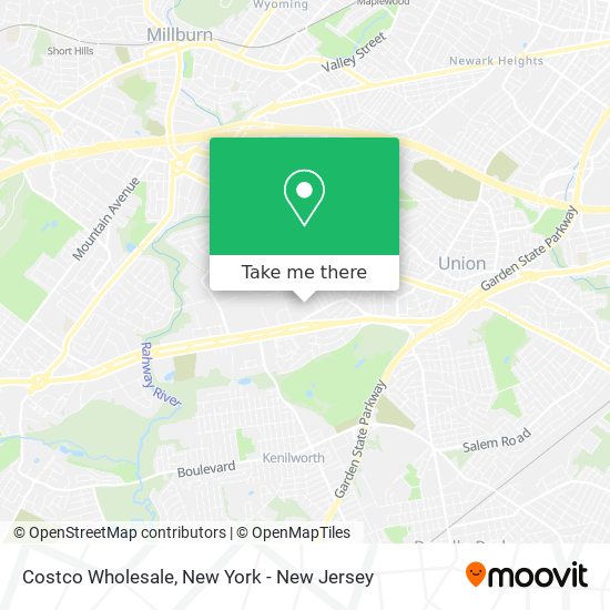 Costco Wholesale map