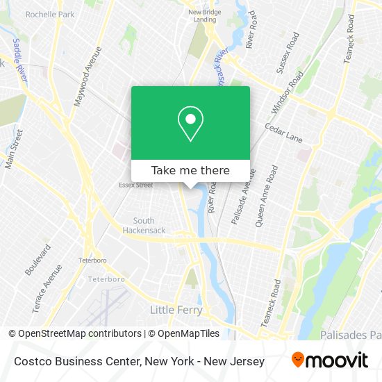 Costco Business Center map