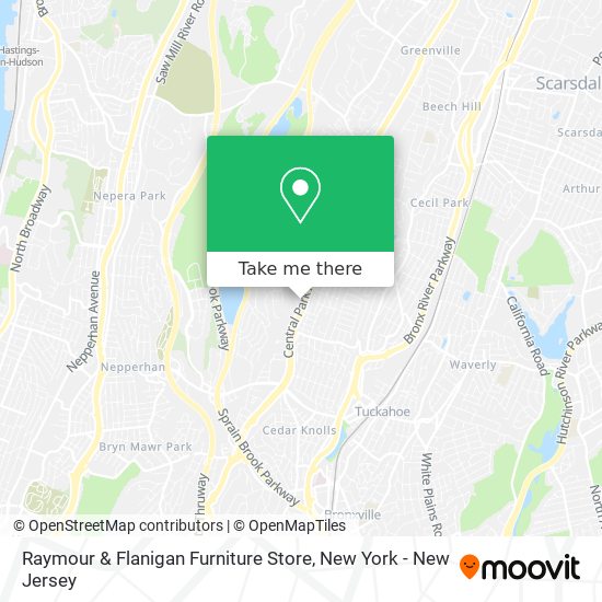 Raymour & Flanigan Furniture Store map