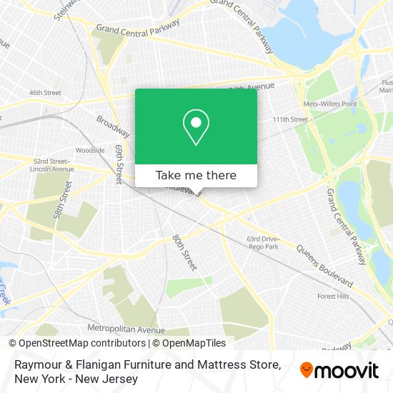 Raymour & Flanigan Furniture and Mattress Store map