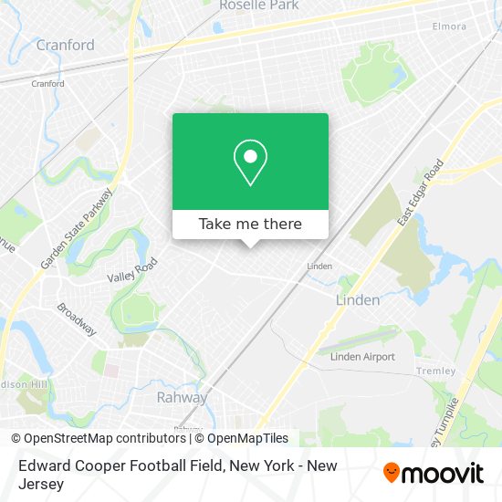 Edward Cooper Football Field map