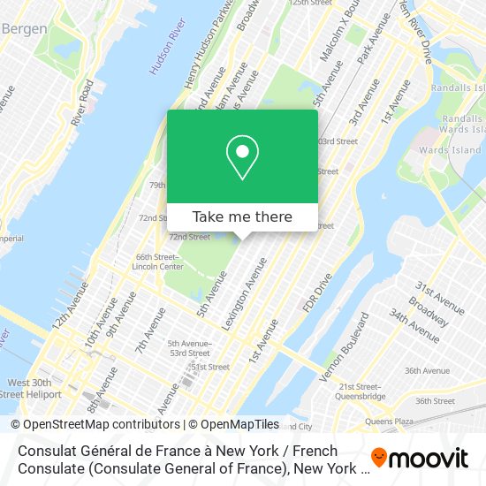 Consulat Général de France à New York / French Consulate - Upper