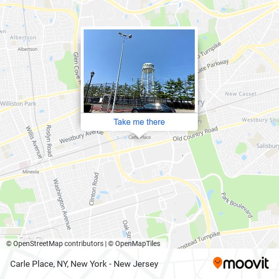 Mapa de Carle Place, NY