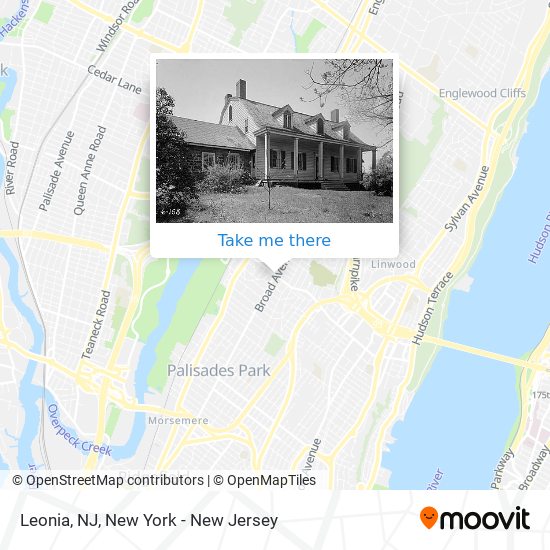 Mapa de Leonia, NJ