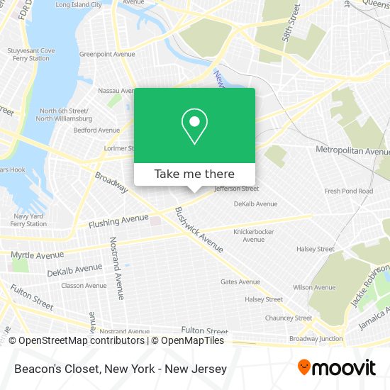 Beacon's Closet map