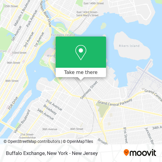 Mapa de Buffalo Exchange