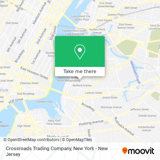 Crossroads Trading Company map