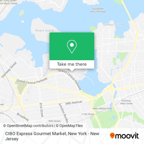 CIBO Express Gourmet Market map