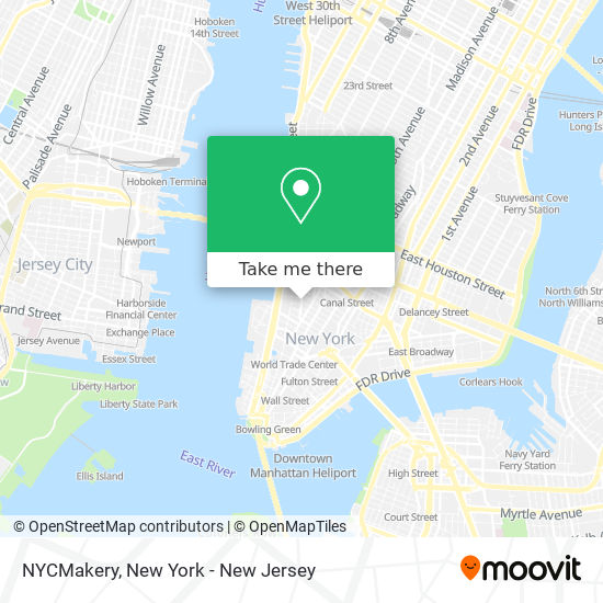 Mapa de NYCMakery