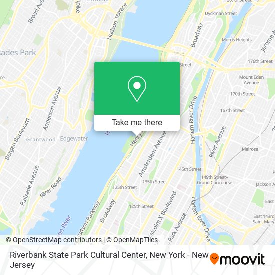 Riverbank State Park Cultural Center map