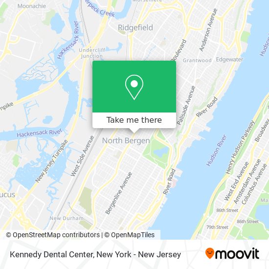 Mapa de Kennedy Dental Center
