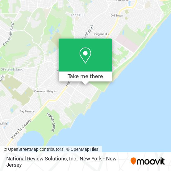 National Review Solutions, Inc. map