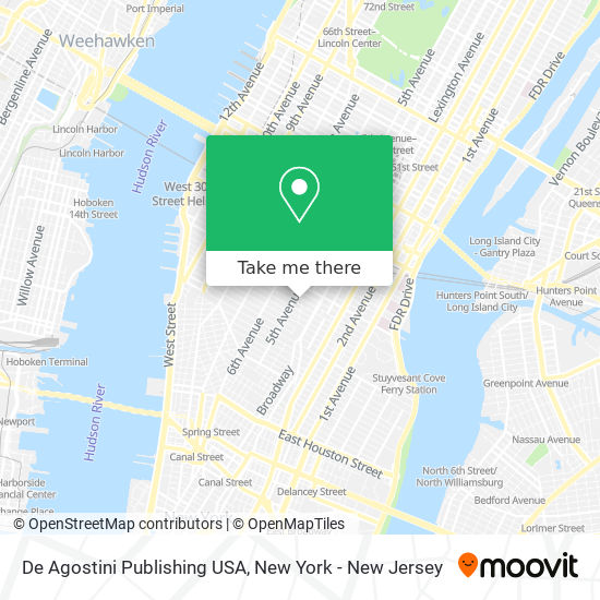 De Agostini Publishing USA map
