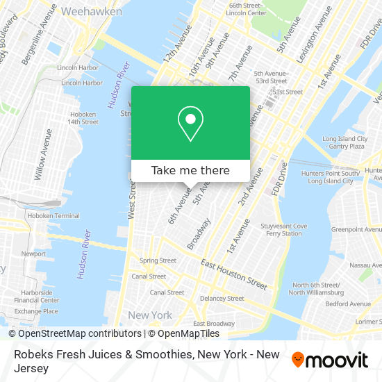 Robeks Fresh Juices & Smoothies map