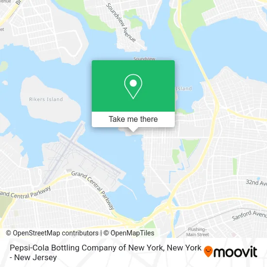 Pepsi-Cola Bottling Company of New York map