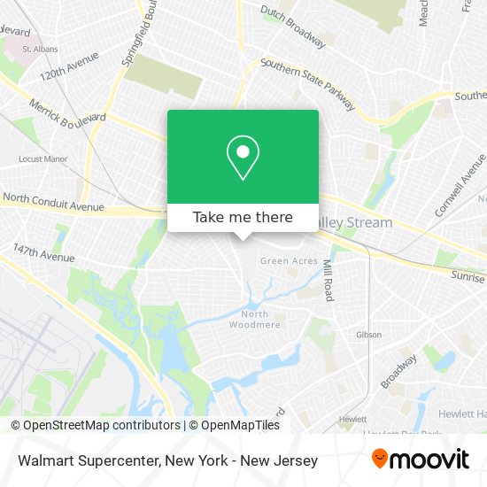 Walmart Supercenter map