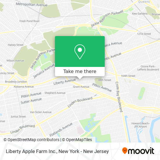 Liberty Apple Farm Inc. map