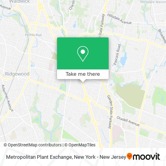 Mapa de Metropolitan Plant Exchange