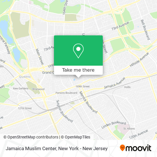 Jamaica Muslim Center map